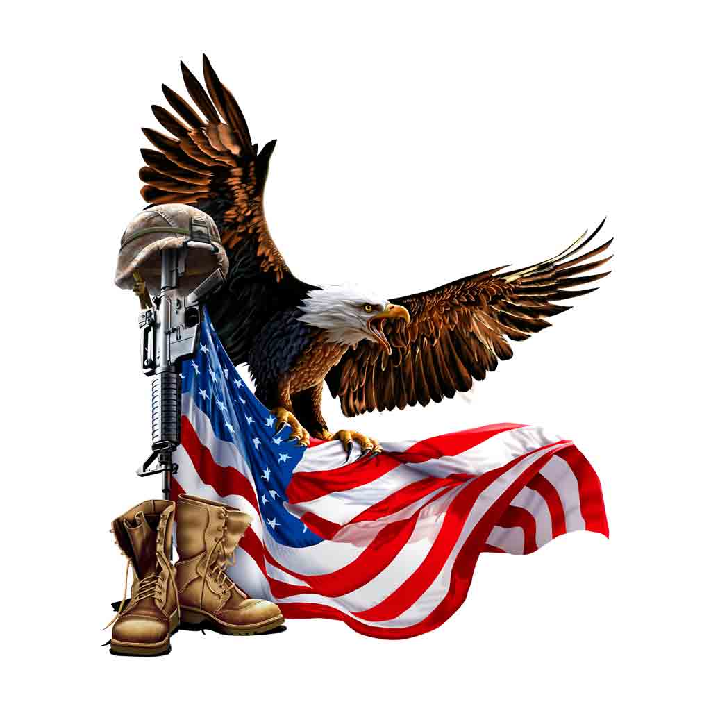 American Tribute Decal