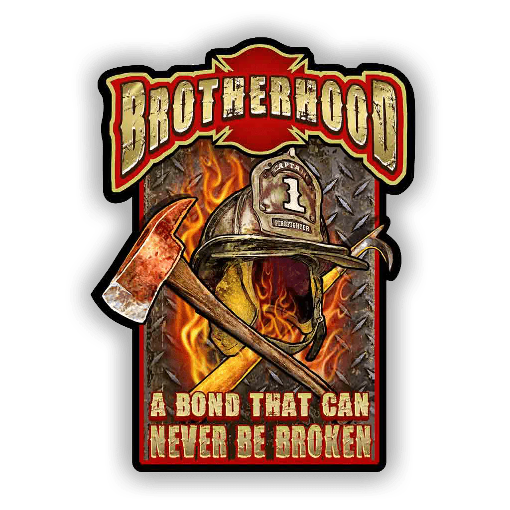 Firefighter Brotherhood Decal