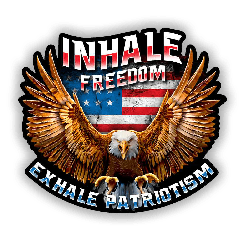 Inhale Freedom Decals
